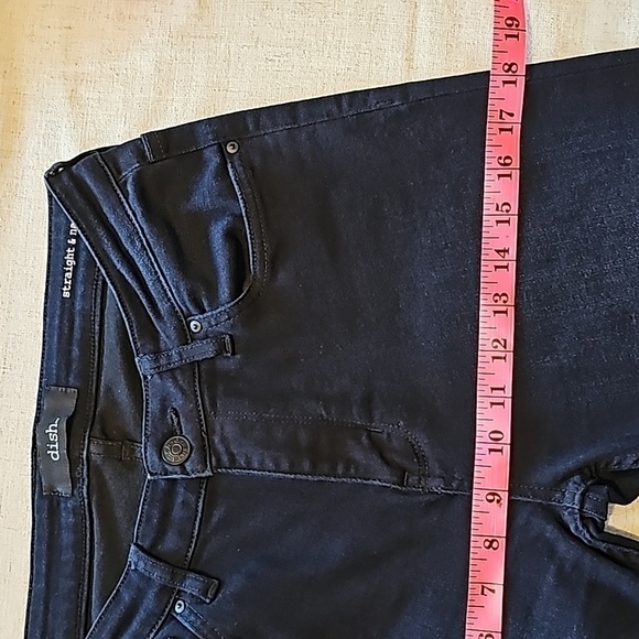 Dish Performance Denim Straight And Narrow Black Organic Cotton Size 29 x 32 - Picture 9 of 16